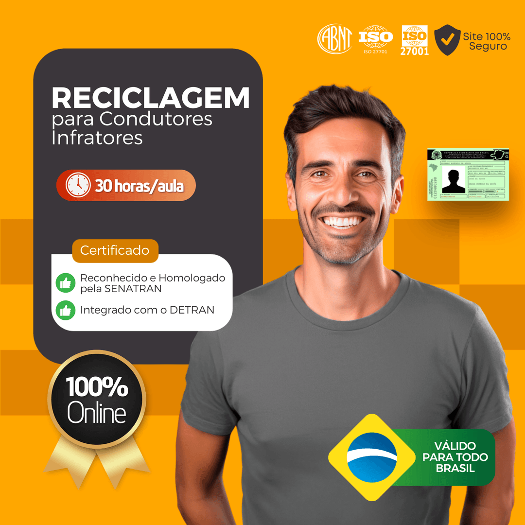 RECICLAGEM PARA CONDUTORES INFRATORES CRCI