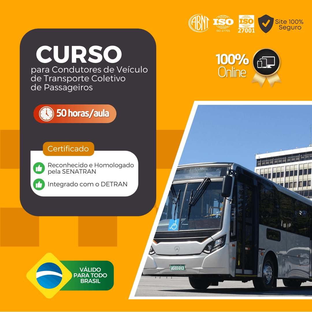 CURSO ESPECIALIZADO DE TRANSPORTE COLETIVO