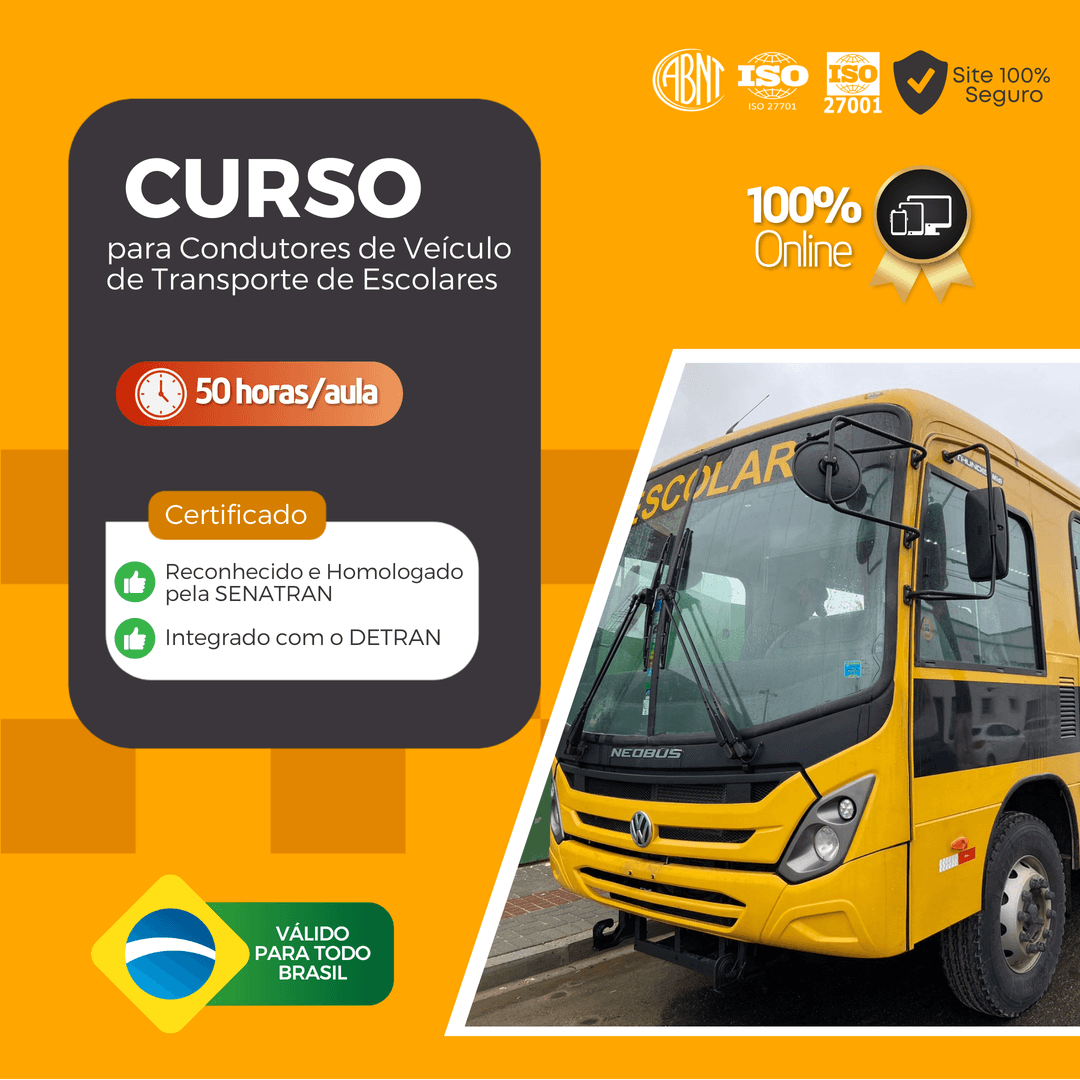 CURSO ESPECIALIZADO DE TRANSPORTE ESCOLAR